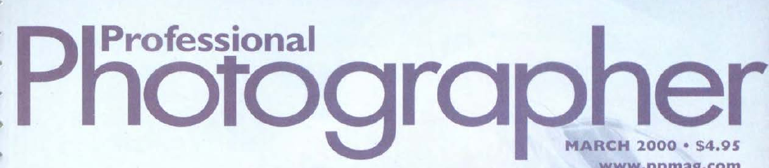 Professional Photographer, March 2000 masthead