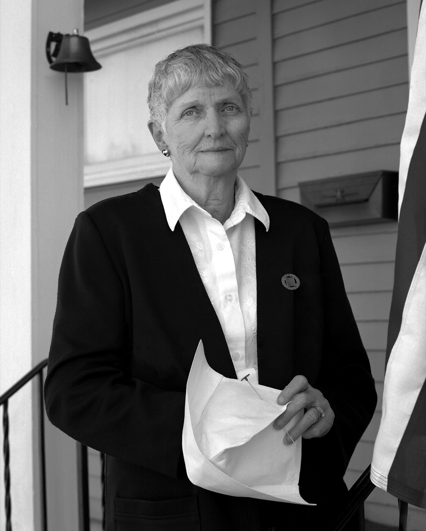 Portrait of Betty Meaney from Michigan Veterans of Five Wars by David J. DeJonge