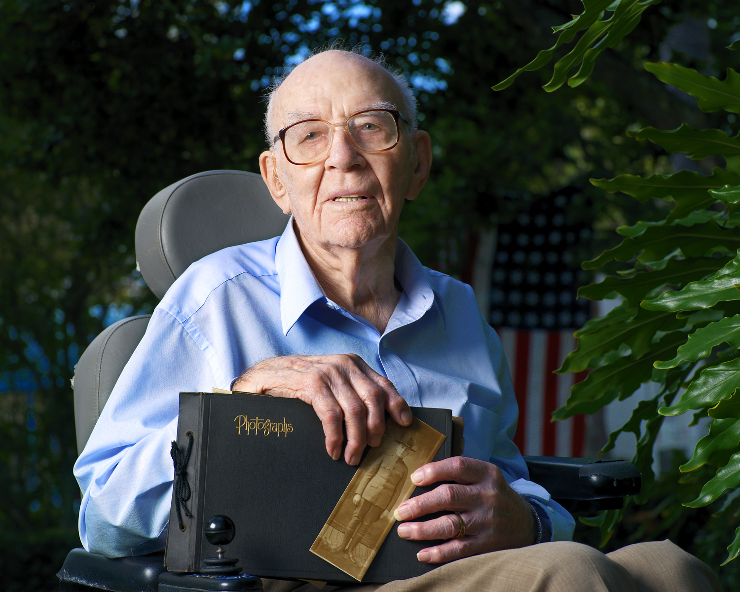Portrait of Harry Richard Landis by David J. DeJonge
